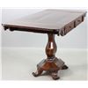 Image 7 : Biedermeier Sofa Table with Pedestal Base