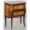 Image 3 : Louis XV Style Marble Top Bombe Chest