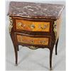 Image 7 : Louis XV Style Marble Top Bombe Chest