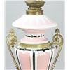 Image 3 : Electrified Oil Lamp Hand Decorated Shade