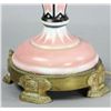 Image 5 : Electrified Oil Lamp Hand Decorated Shade