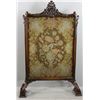Image 1 : Needlepoint Firescreen Mahogany Frame