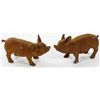 Image 1 : Two Small Cast Iron Pigs
