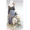Image 4 : Royal Copenhagen Figure Girl With Goats