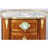 Image 4 : French Transitional Inlaid Marble Top Chest