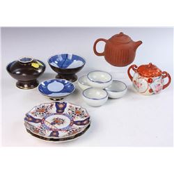 Japanese Porcelain Grouping