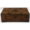 Image 2 : 19th Century Brass Bound Campaign Chest