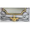 Image 4 : Continental Style Wrought Iron Mirror