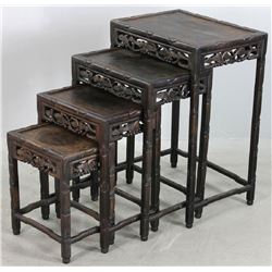19thC Chinese Nesting Tables