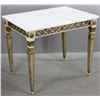 Image 1 : Italian Neoclassical Marble Top Table