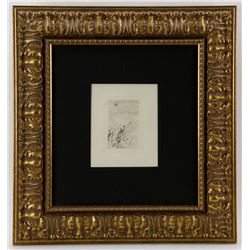 After Renoir, Sur la Plage, Etching