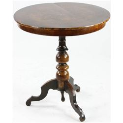 19th Century Marquetry Inlaid Table