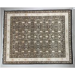 Sino Sculptured Tabriz Rug Pineapple Design