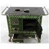 Image 3 : Cast Iron Stove with Floral Tile Trim