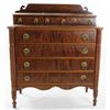 Image 1 : Early American Sheraton Mahogany Chest