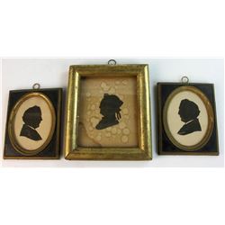 Three Antique Silhouettes
