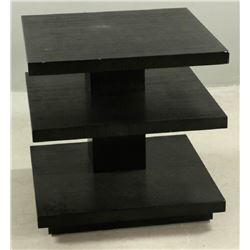 Black Lacquered Occasional Table