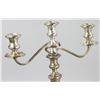 Image 3 : Pair of Sterling Double Branch Candlesticks