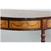 Image 3 : Neoclassical Style Inlaid Demilune Console