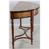Image 7 : Neoclassical Style Inlaid Demilune Console