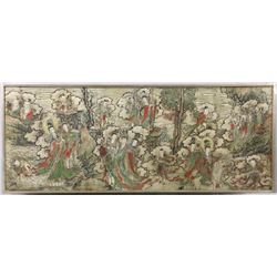 Framed Chinese Scroll