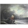 Image 2 : Two Antique Dutch Seascape Paintings