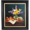 Image 1 : W. Charles Nowell Still Life Oil on Board