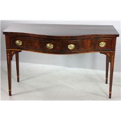 American Federal Inlaid Mahogany Server