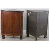 Image 6 : Pair of Dutch Inlaid Mahogany Corner Cabinets