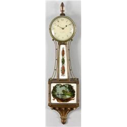 Antique Boston Banjo Clock