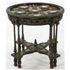 Image 1 : Antique French Bronze and Mahogany Table