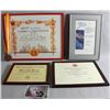 Image 1 : Framed Certificate des Chevaliers