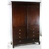 Image 1 : George III Period Mahogany Linen Press