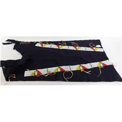 Native American Beaded Woolen Cloths