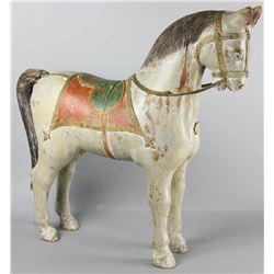 Indian Carved and Painted Horse