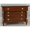 Image 1 : French Empire Style Four Drawer Chest