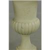 Image 5 : Pair of Classical Cast Iron Urns Cream Color