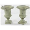Image 1 : Pair of Diminutive Classical Cast Iron Urns