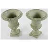 Image 3 : Pair of Diminutive Classical Cast Iron Urns