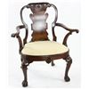 Image 2 : Antique Queen Anne Armchair