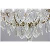 Image 5 : Crystal Chandelier with Twelve Lamps