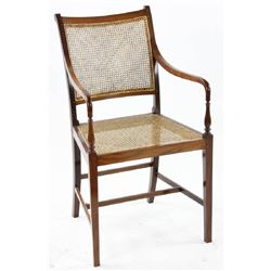Anglo-Indian Rosewood Armchair