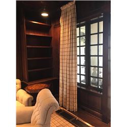 Pair of Designer Linen Drapes