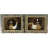 Image 1 : Pair of Dog Portraits Oil on Canvas