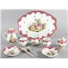 Image 1 : Meissen Ten Piece Hand Decorated Tea Set
