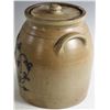 Image 2 : Stoneware Crock with Cobalt Decoration
