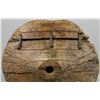 Image 5 : Ancient Wooden Wheel Sculpture