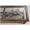 Image 4 : 20thC Taxidermy Oak and Glass Coffee Table