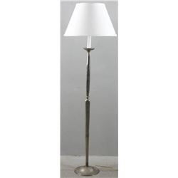 Old Silverplated Floor Lamp