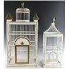 Image 1 : Two Old Painted Bird Cages